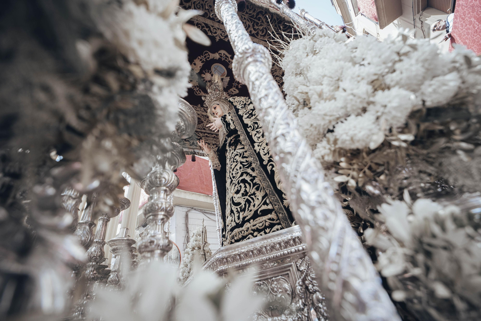 las imágenes de la Hermandad de los Servitas en la Semana Santa de Sevilla 2023