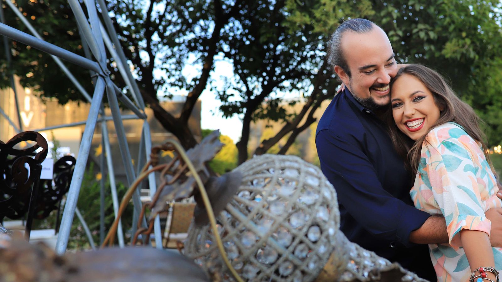 Hugo Pérez y María Terremoto, en González Byass.