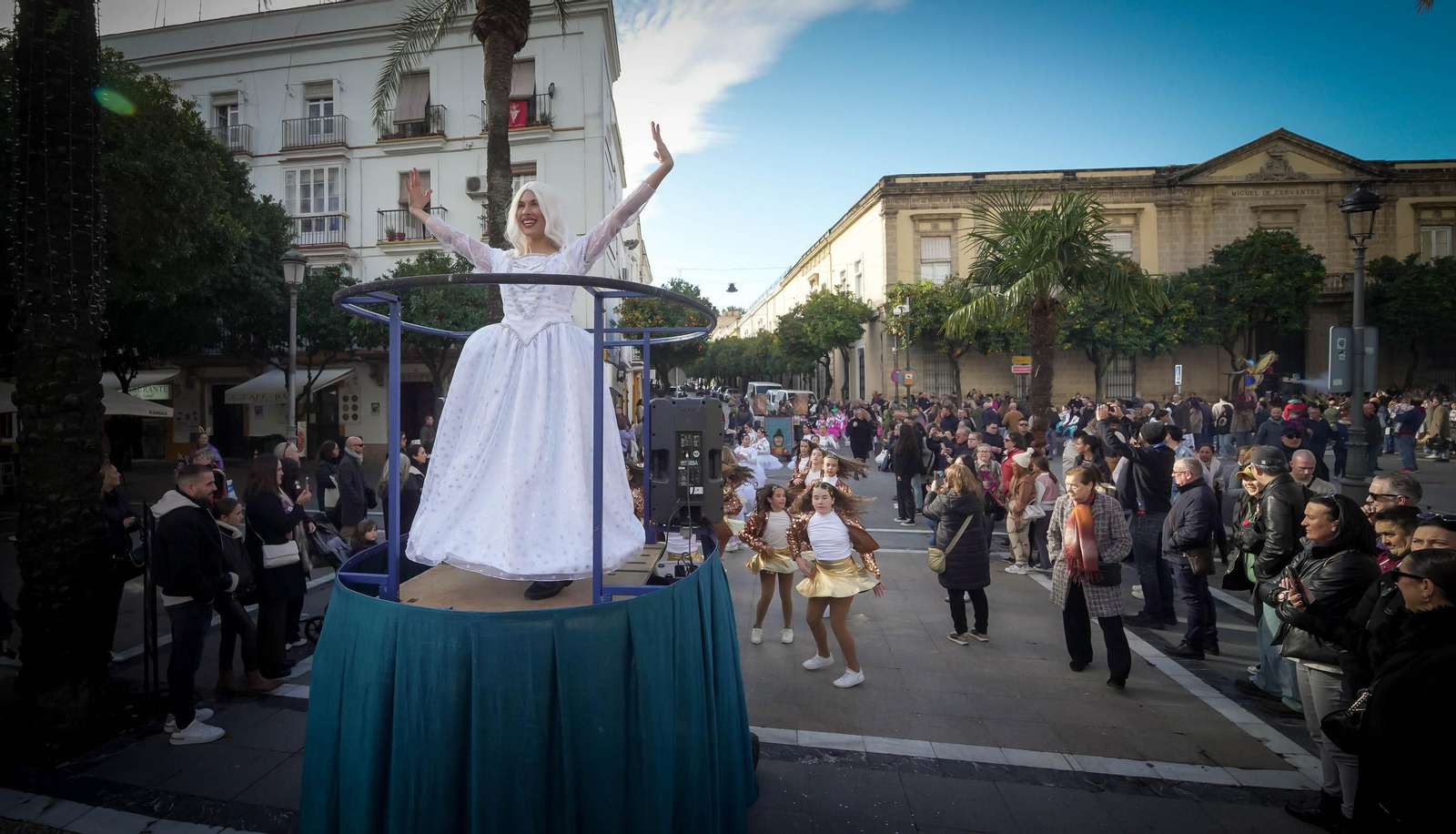 Imágenes del pasacalles Cascanueces en Jerez