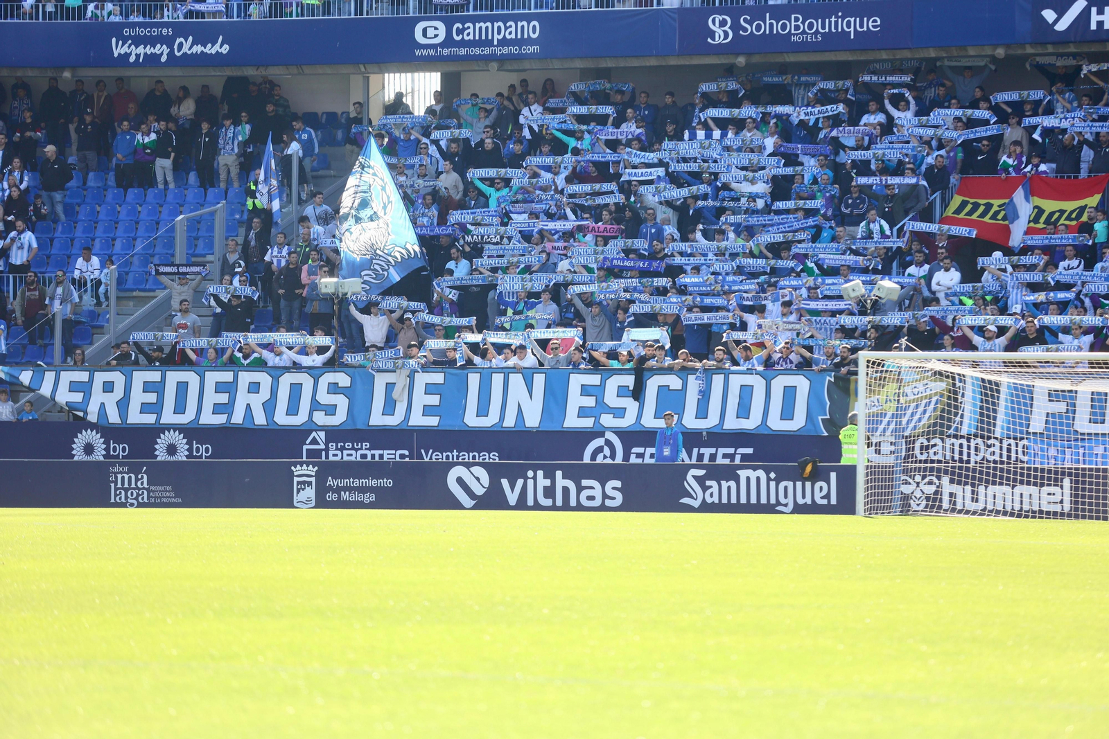 El Málaga CF - Atlético Baleares, en fotos
