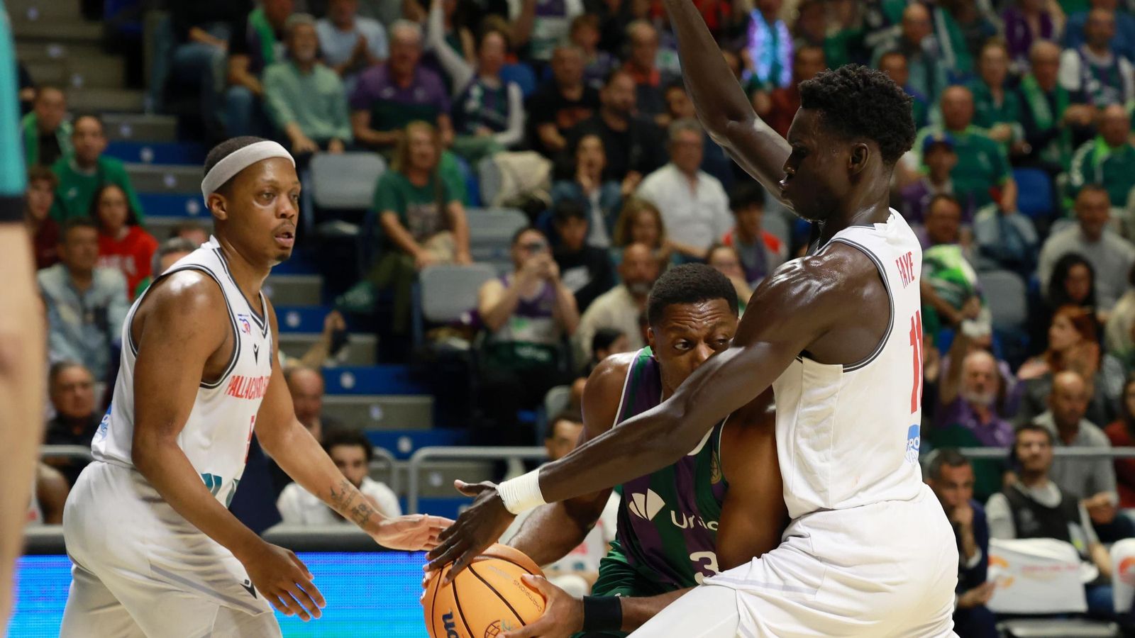 El Unicaja-Reggiana de cuartos de final de la BCL, en fotos
