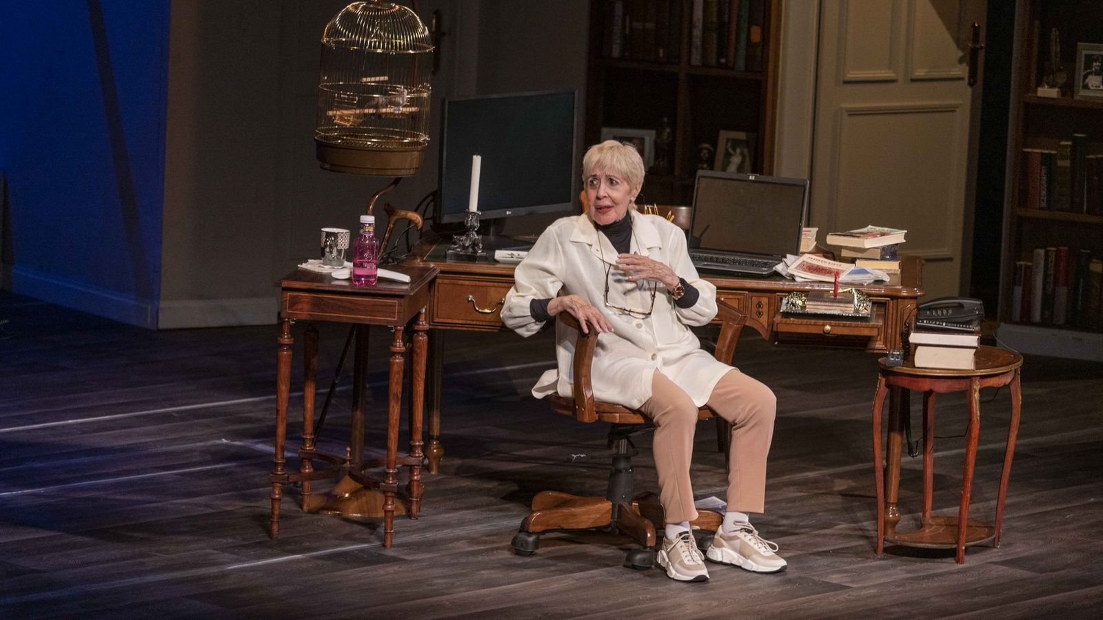 Concha Velasco, en una representación de 'La habitación de María'.