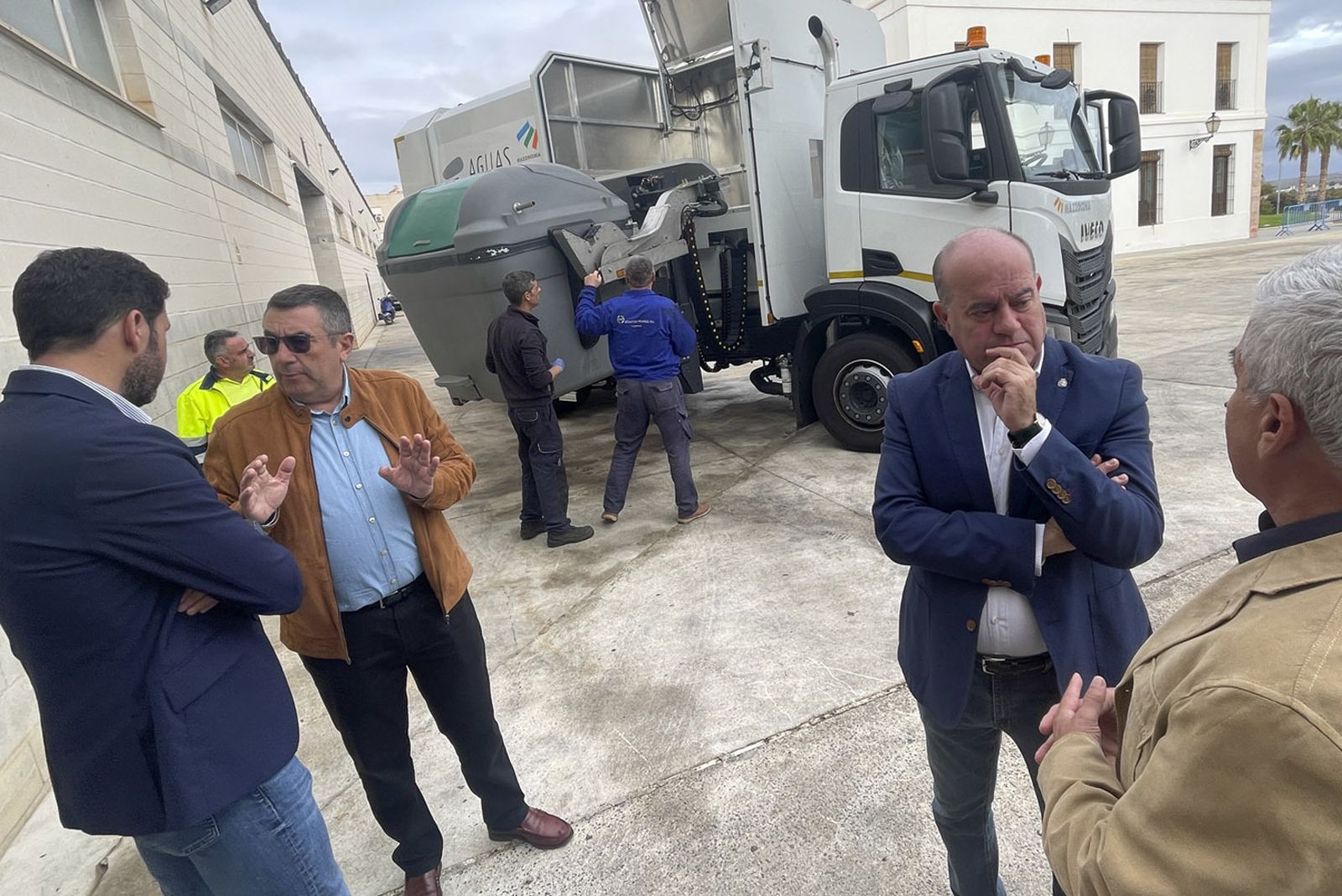 Nuevo camión de Aguas del Torcal.