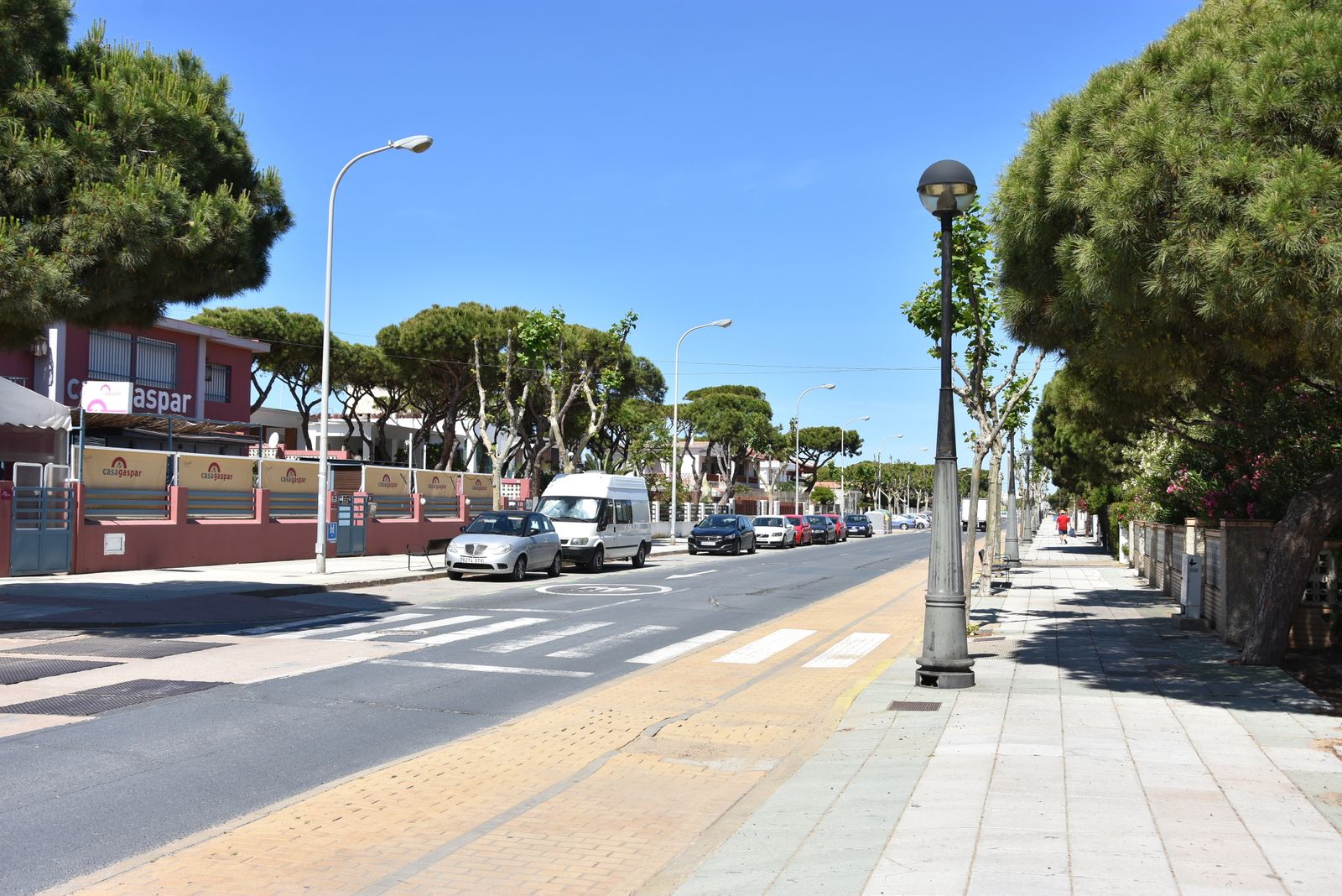 Avenida del Océano de Punta Umbría.