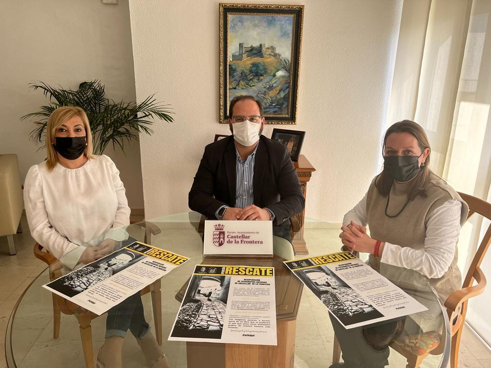 La presentación de la campaña Operación Rescate.