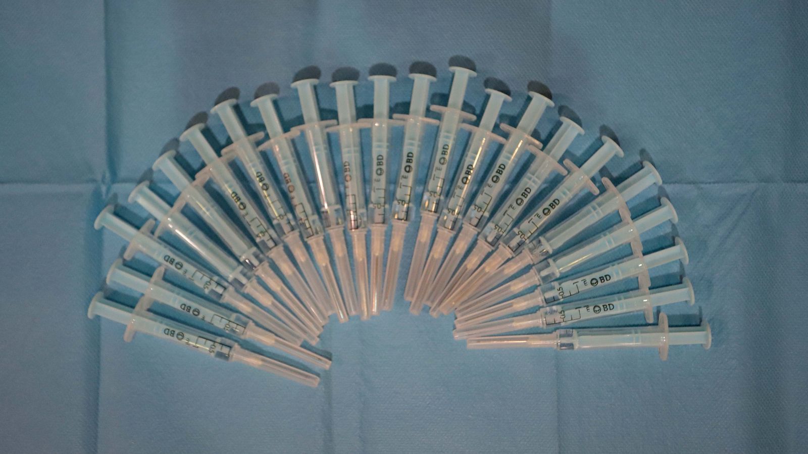 Fotos de la vacunación de estibadores en Algeciras