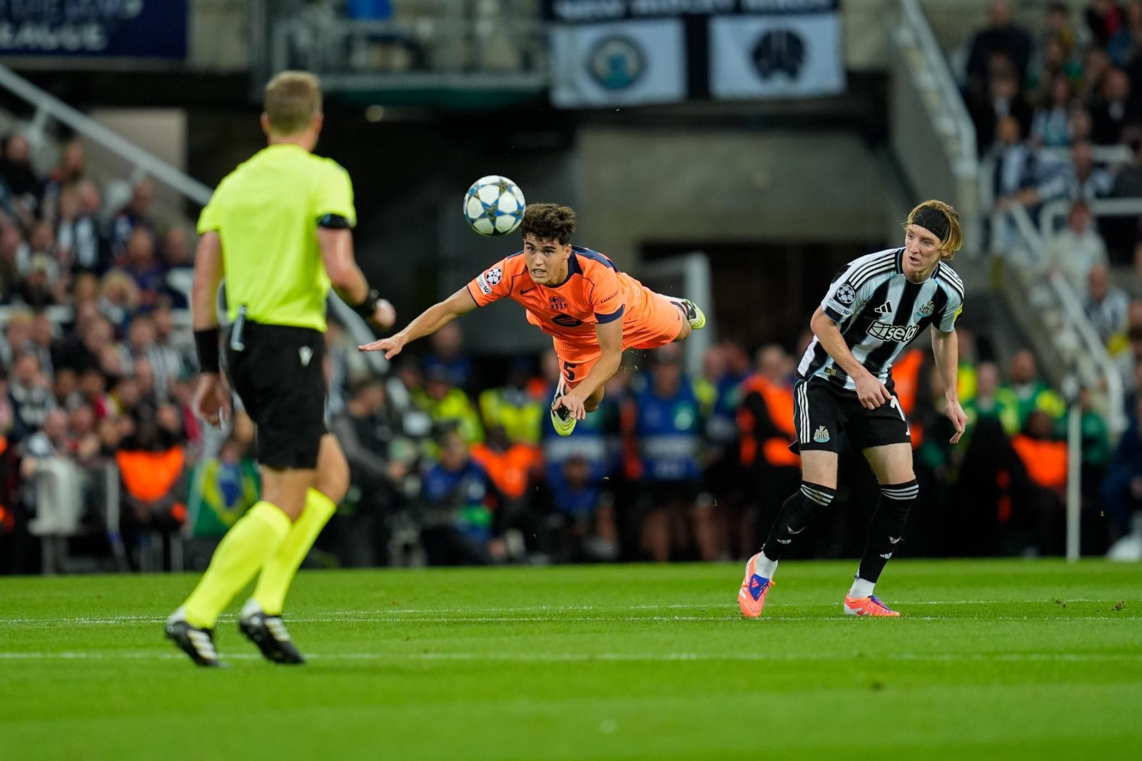 Las fotos del Newcastle-Barcelona