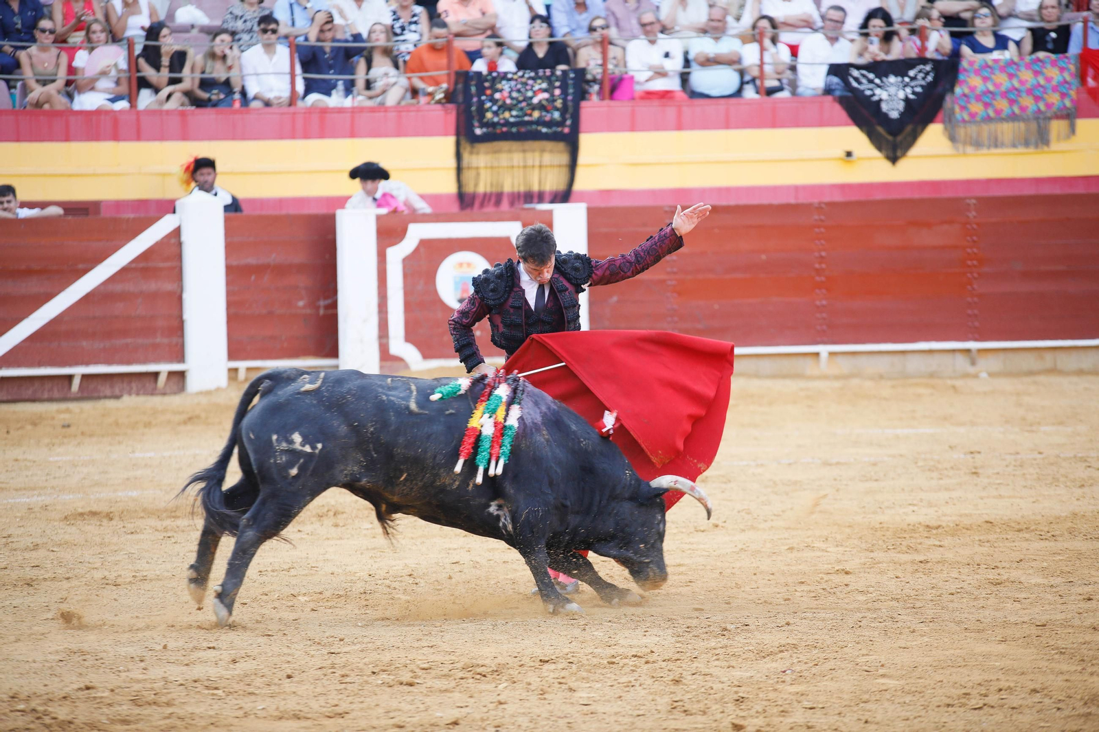 Imágenes de la corrida de toros en Roquetas de Mar