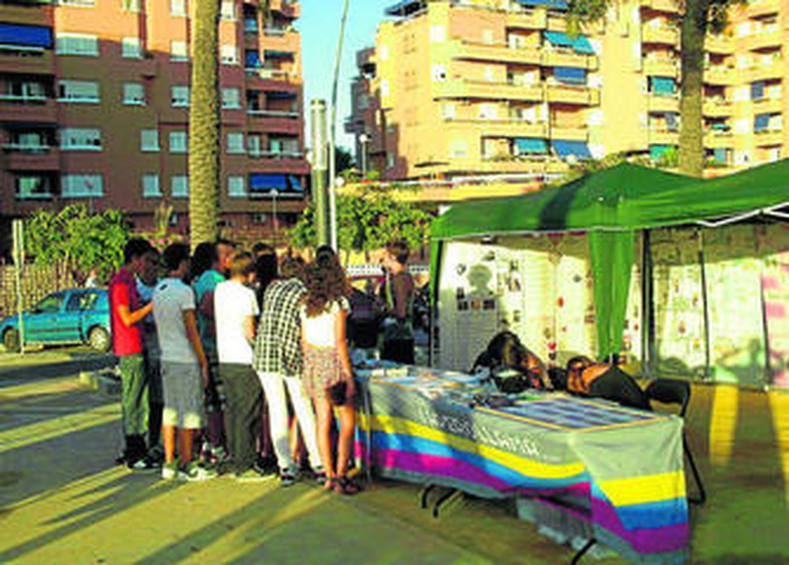 Una de las paradas que el verano pasado realizaba 'Yaperollama'.