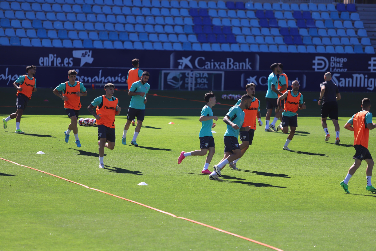 Las fotos del último entrenamiento del Málaga de la temporada
