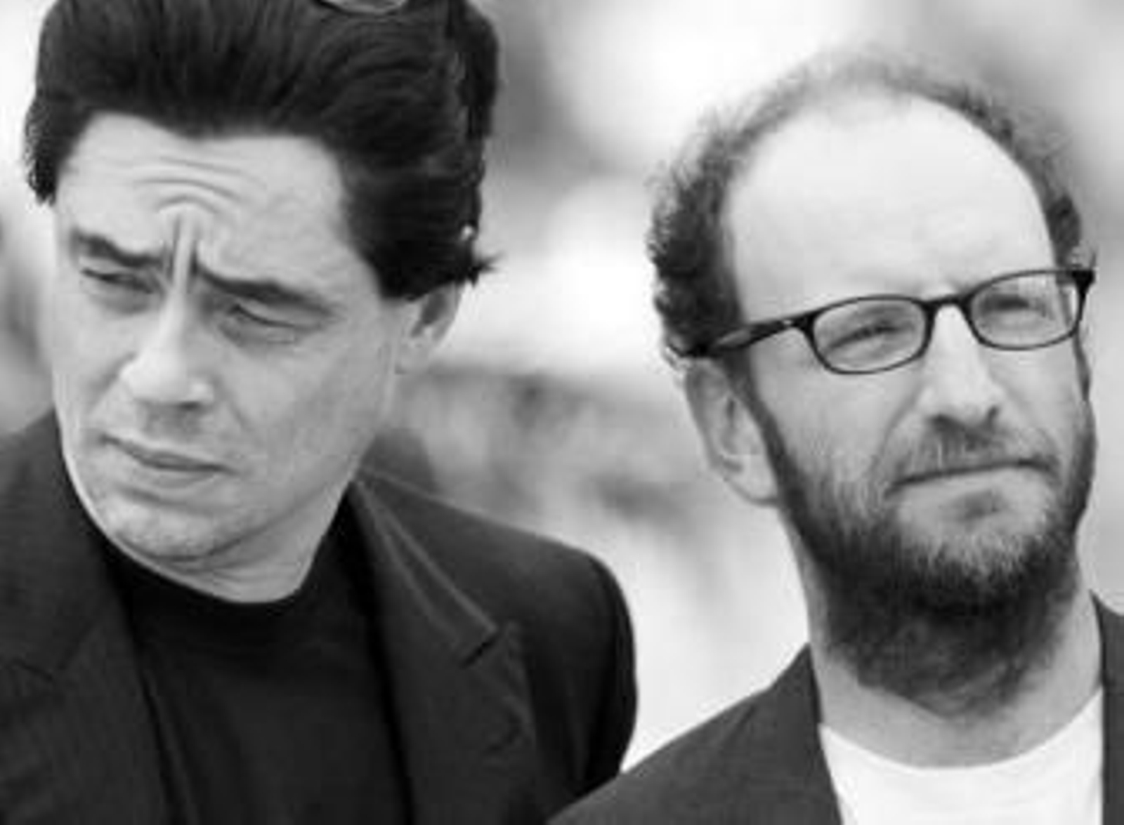 Benicio del Toro y Steven Soderbergh, ayer, en Cannes.
