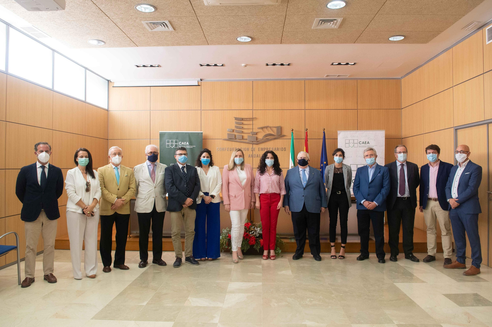 Presentación de la campaña solidaria de CAEA.