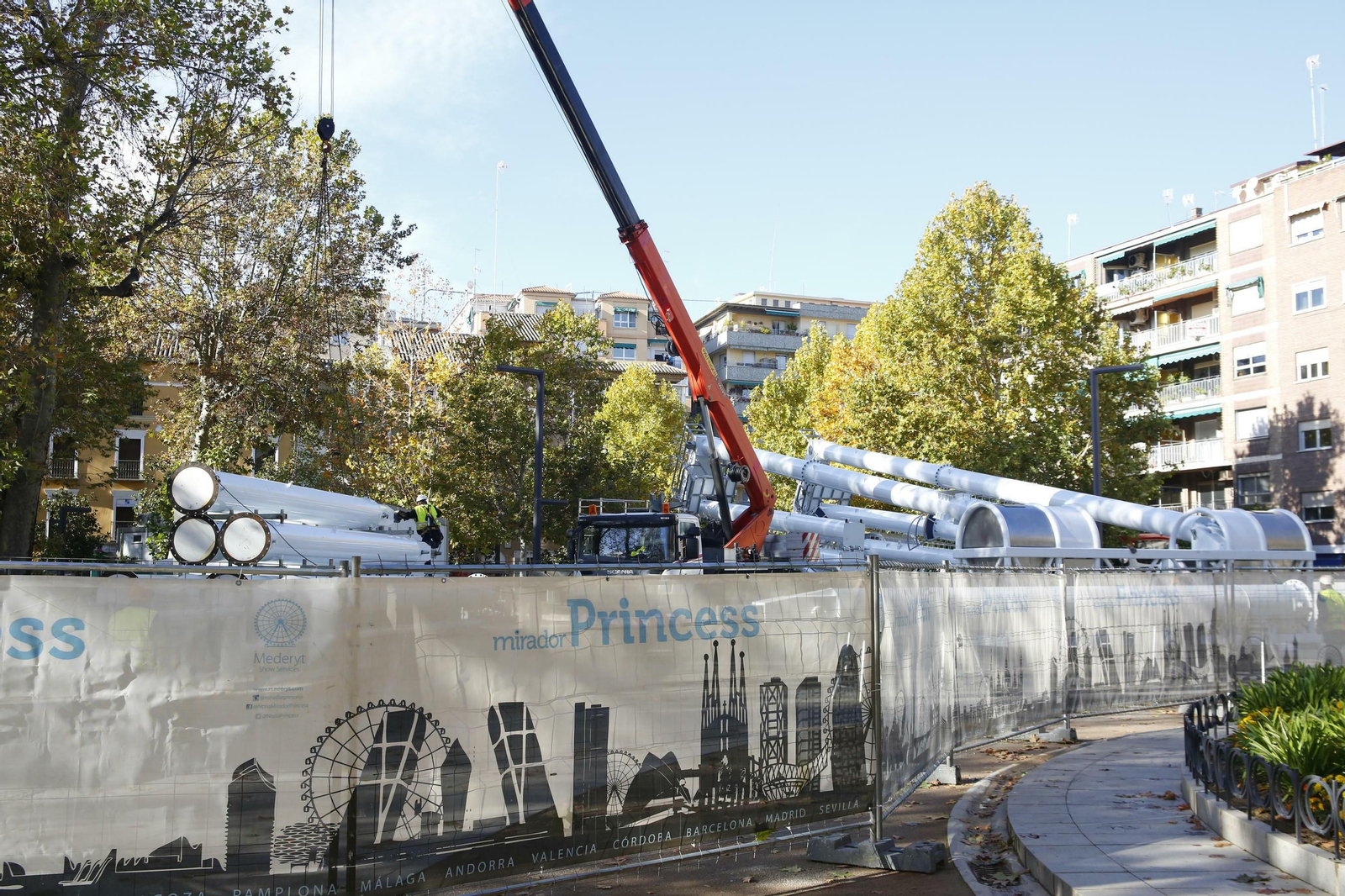 Granada tendrá una gran noria mirador esta Navidad
