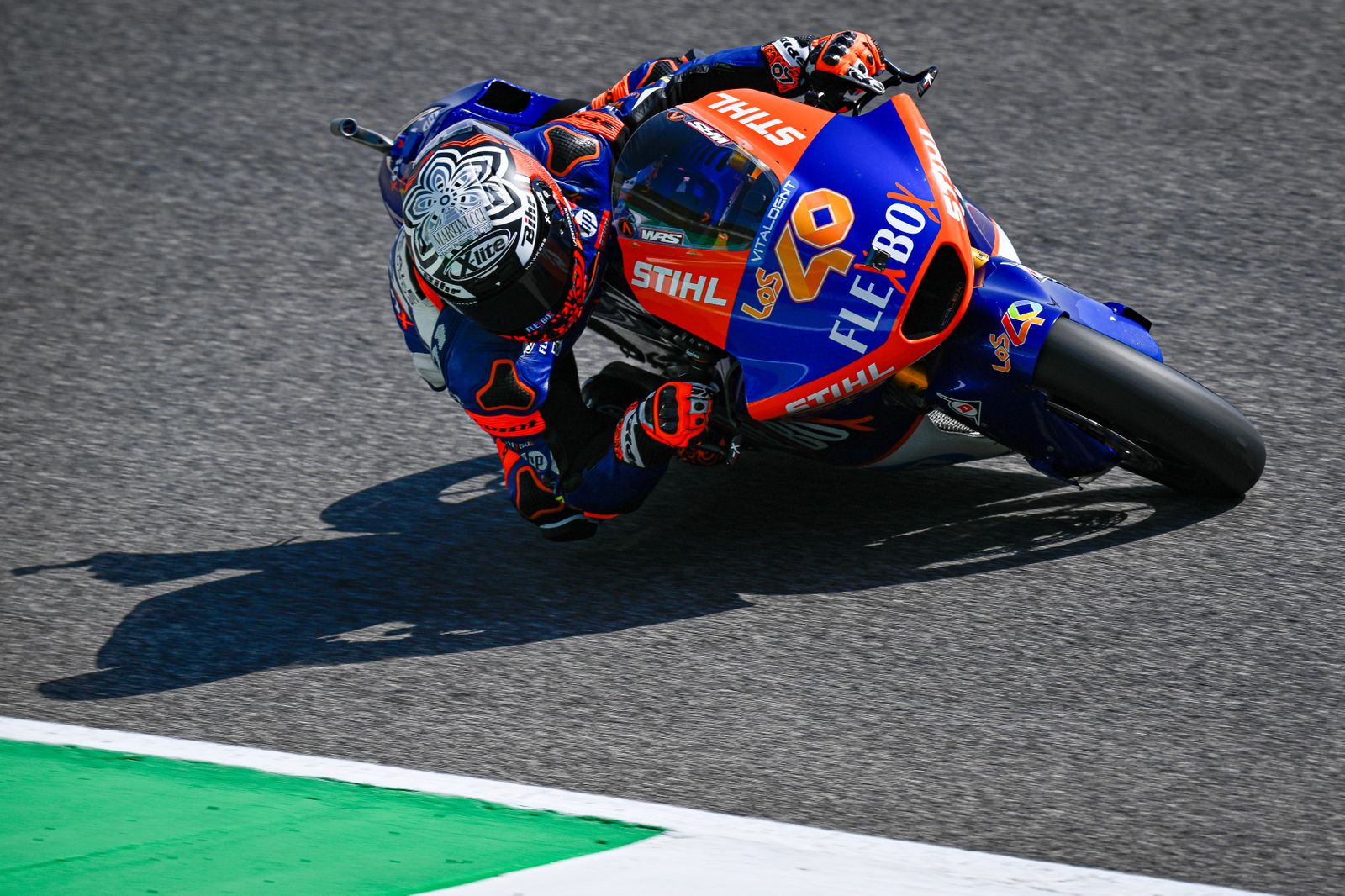 Arón Canet, rodando en Mugello.