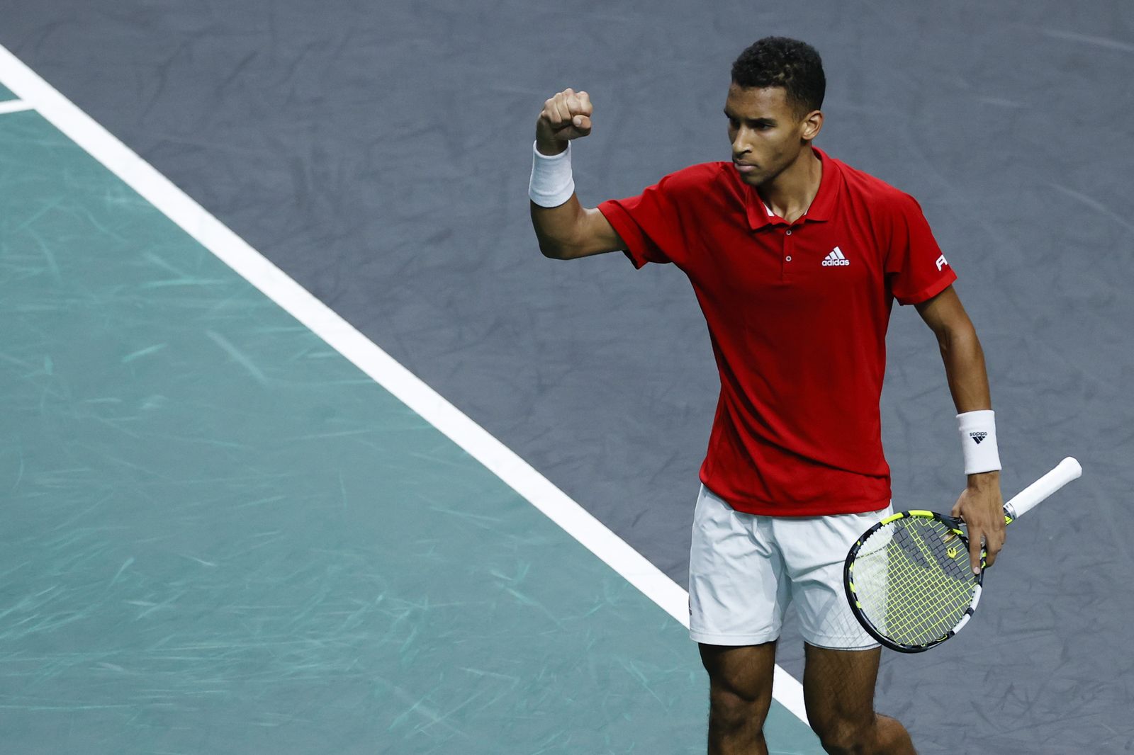 Felix Auger Aliassime - Otte en la Copa Davis de Málaga