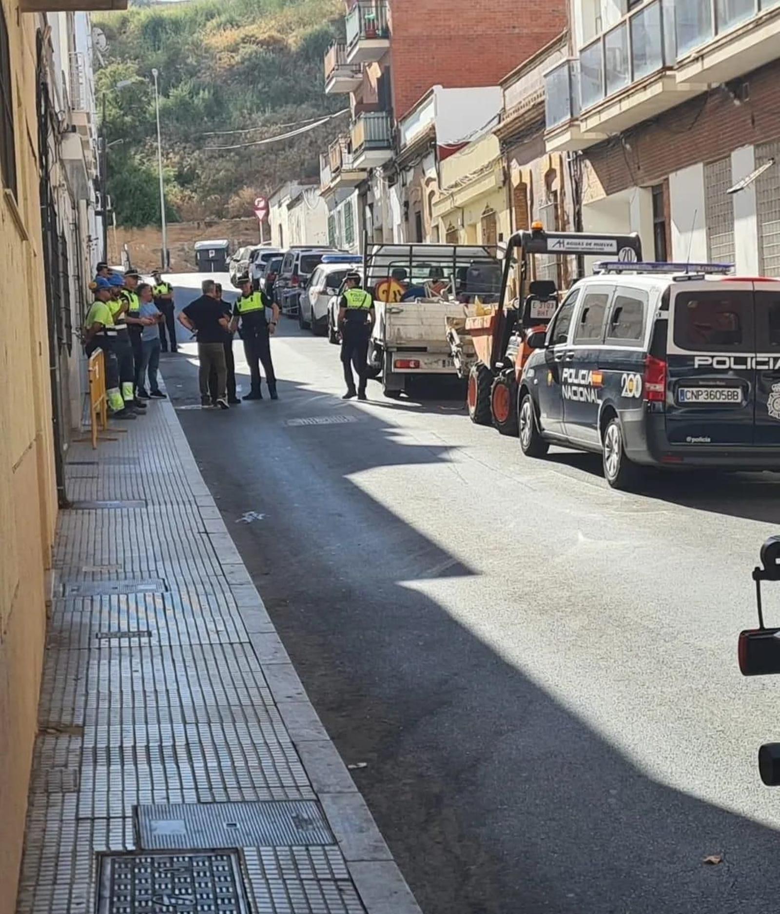 Uno de los últimos desalojos, en la calle Tharsis el pasado julio