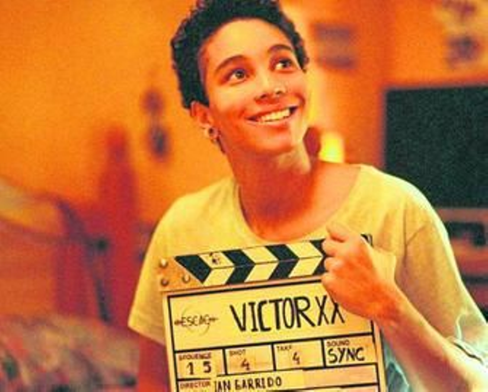 Alba Martínez, protagoniza el corto 'Víctor XX' rodado en Almería.