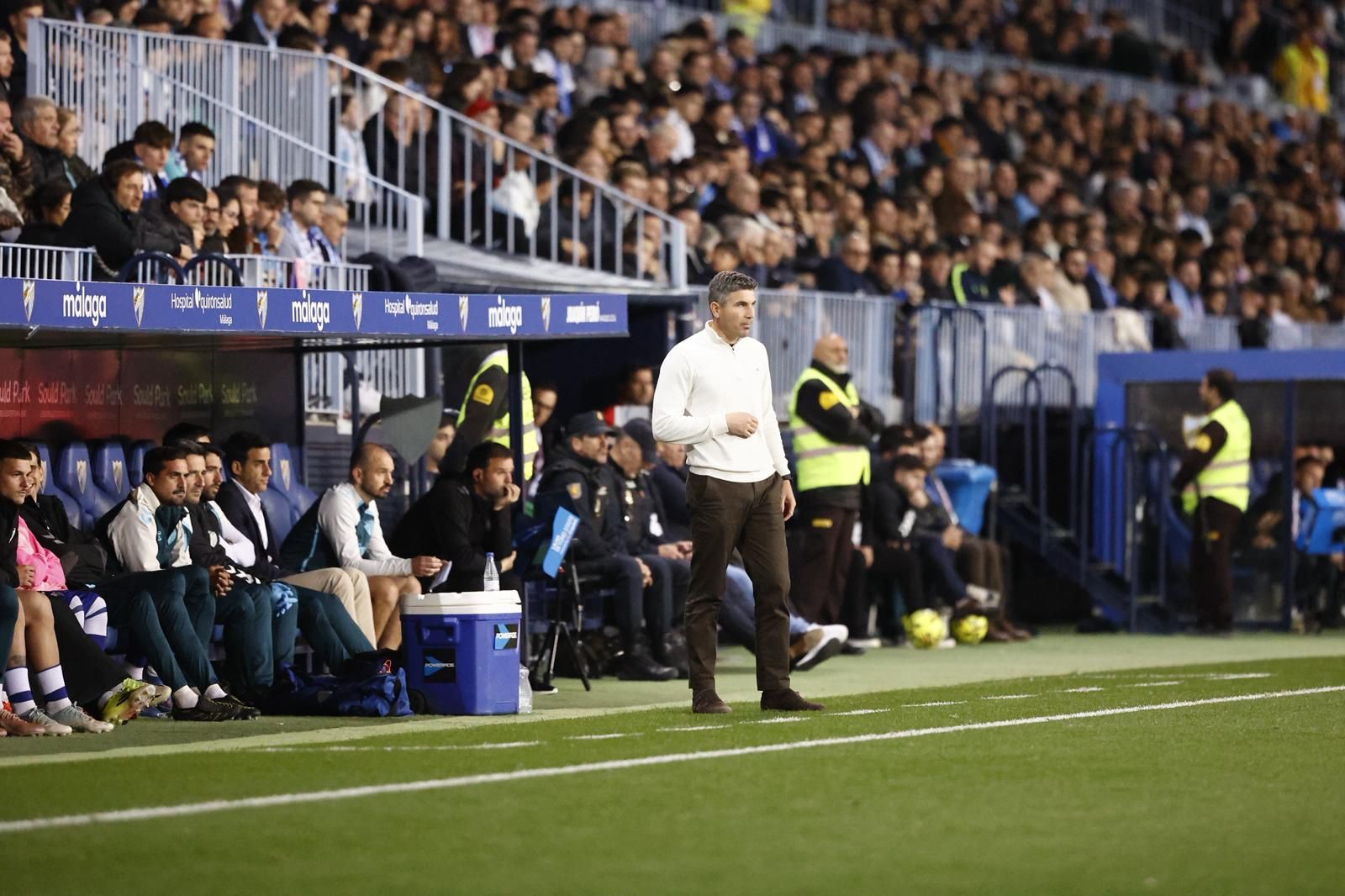 El Málaga CF-Albacete, en fotos