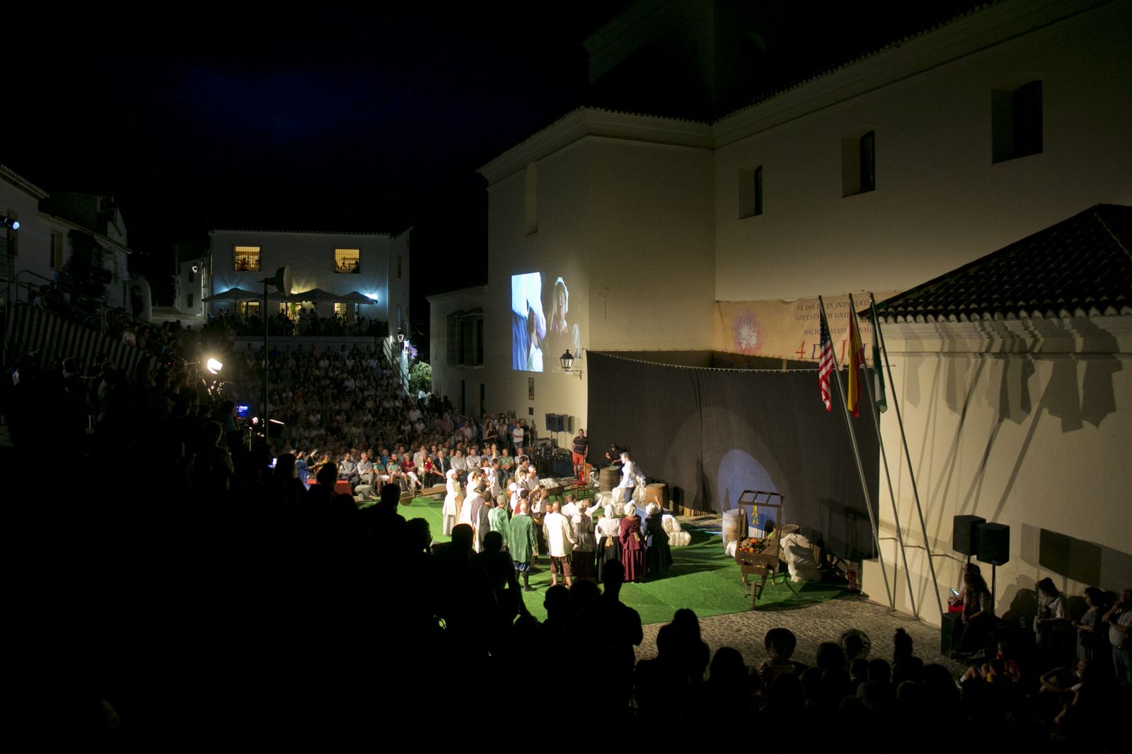 Las fotos de la Fiesta del 4 de julio y el homenaje a Bernardo de Gálvez en Macharaviaya