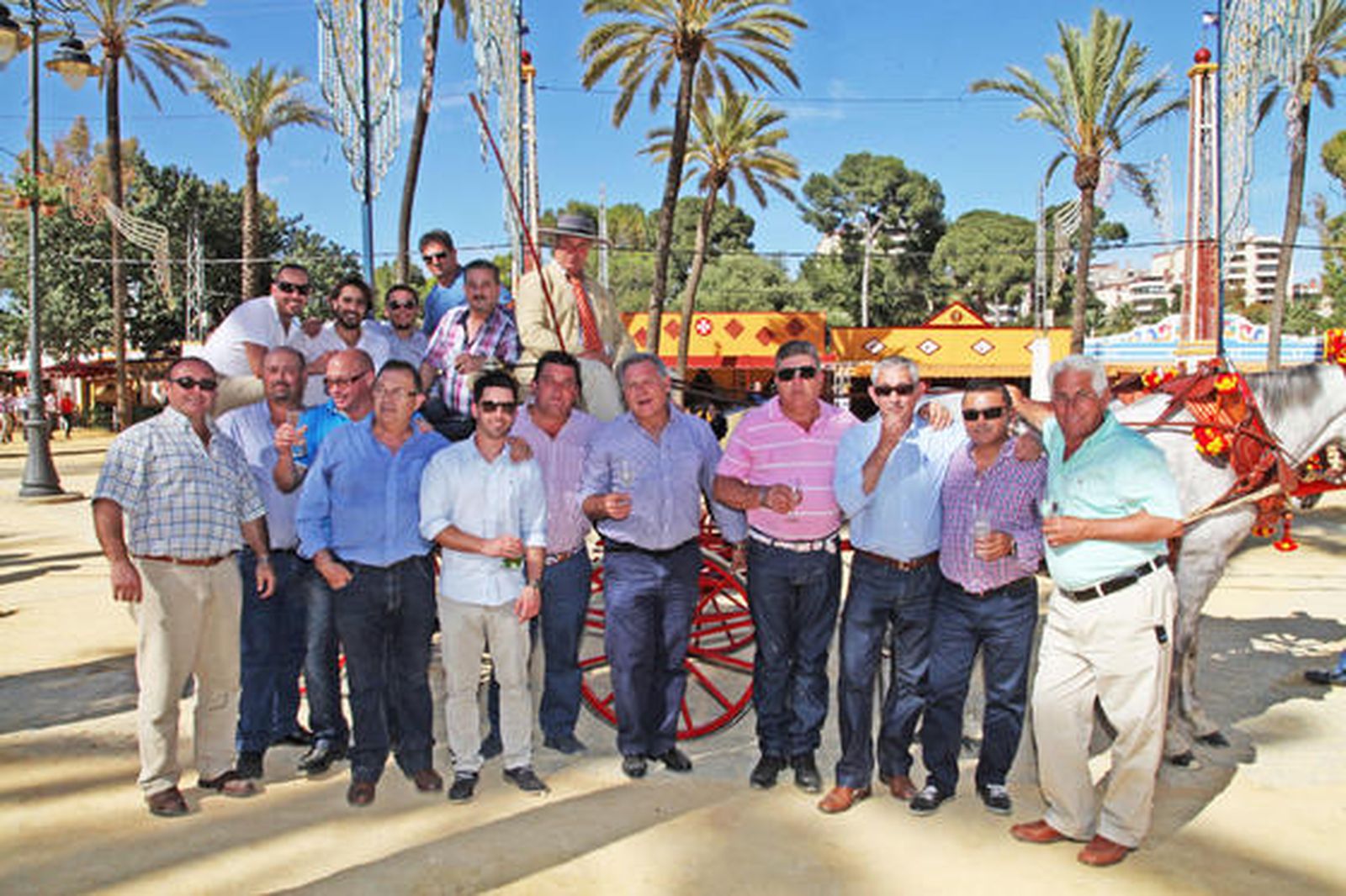 Trabajadores y compañeros del Consorcio del Agua

Foto: Vanesa Lobo