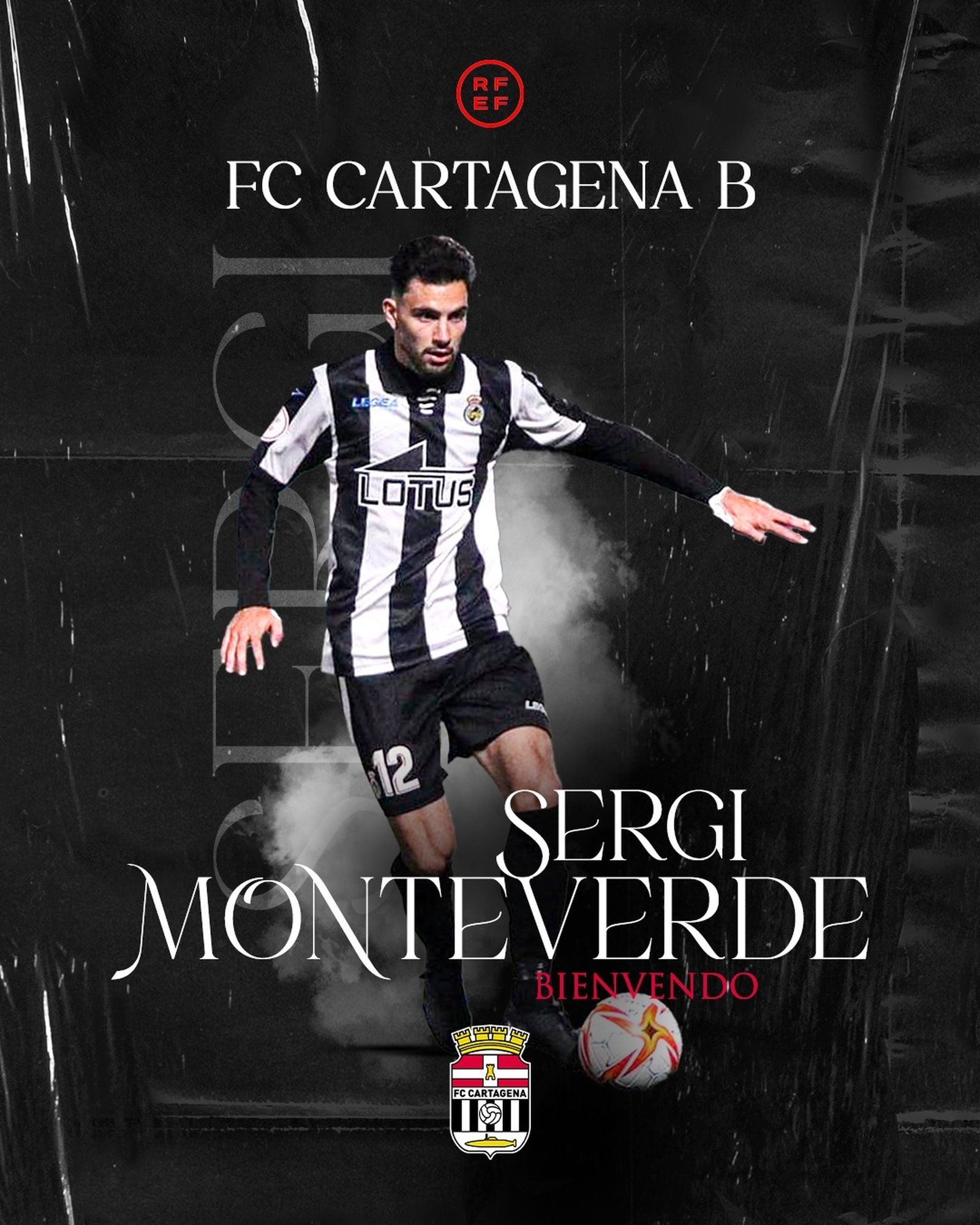 Sergi Monteverde, anunciado por el Cartagena B.