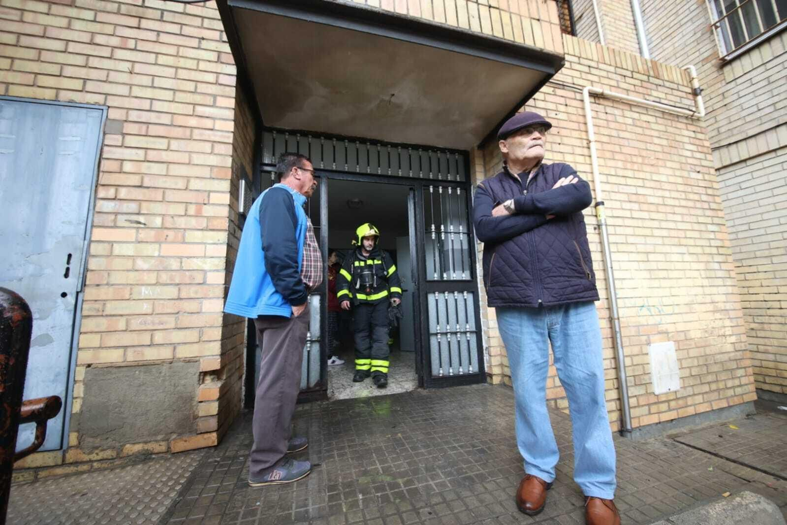 Susto en un bloque de pisos del MOPU