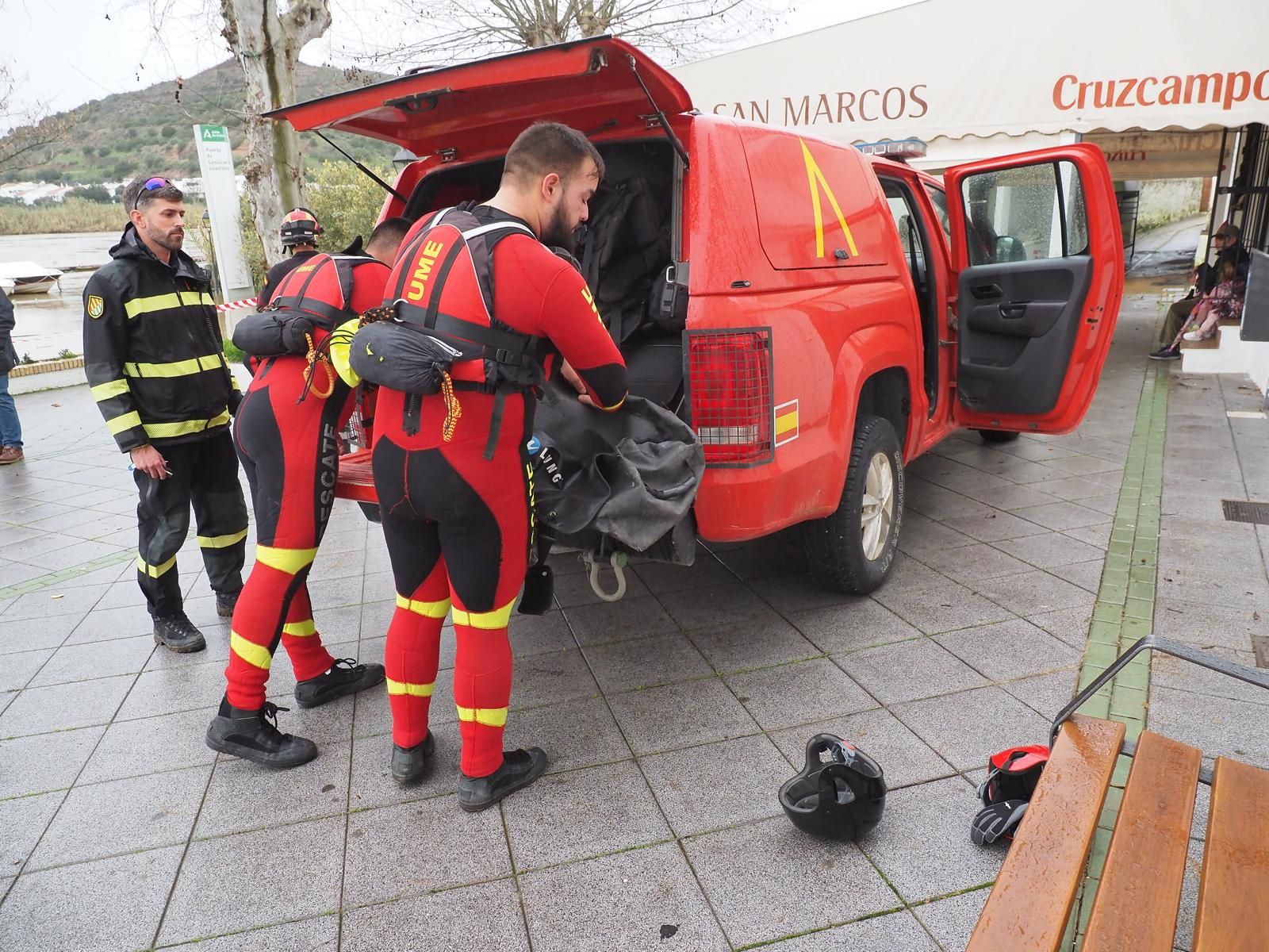 Fotografías del río Guadiana en Sanlúcar