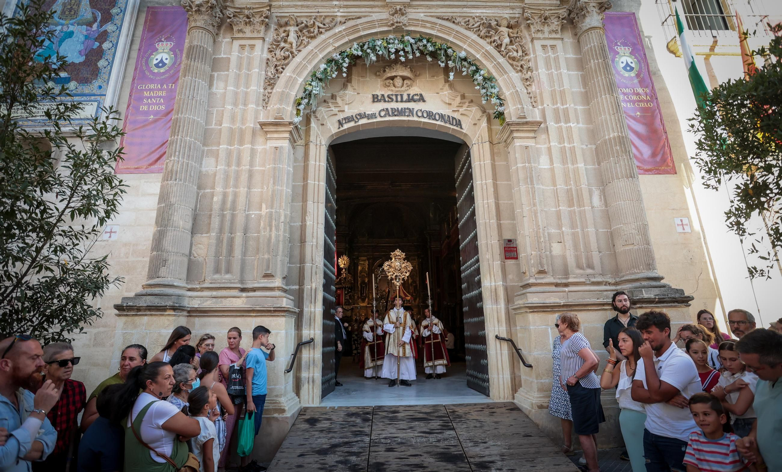 Imágenes de la procesión de la Virgen del Carmen en Jerez