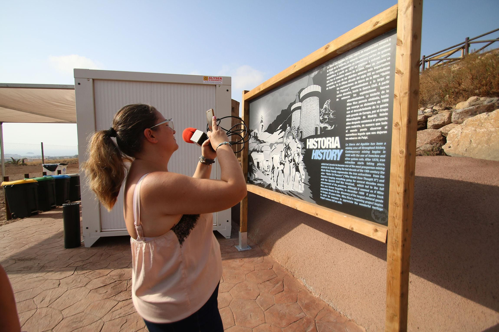 Fotogalería de la Geoda Gigante de Pulpí