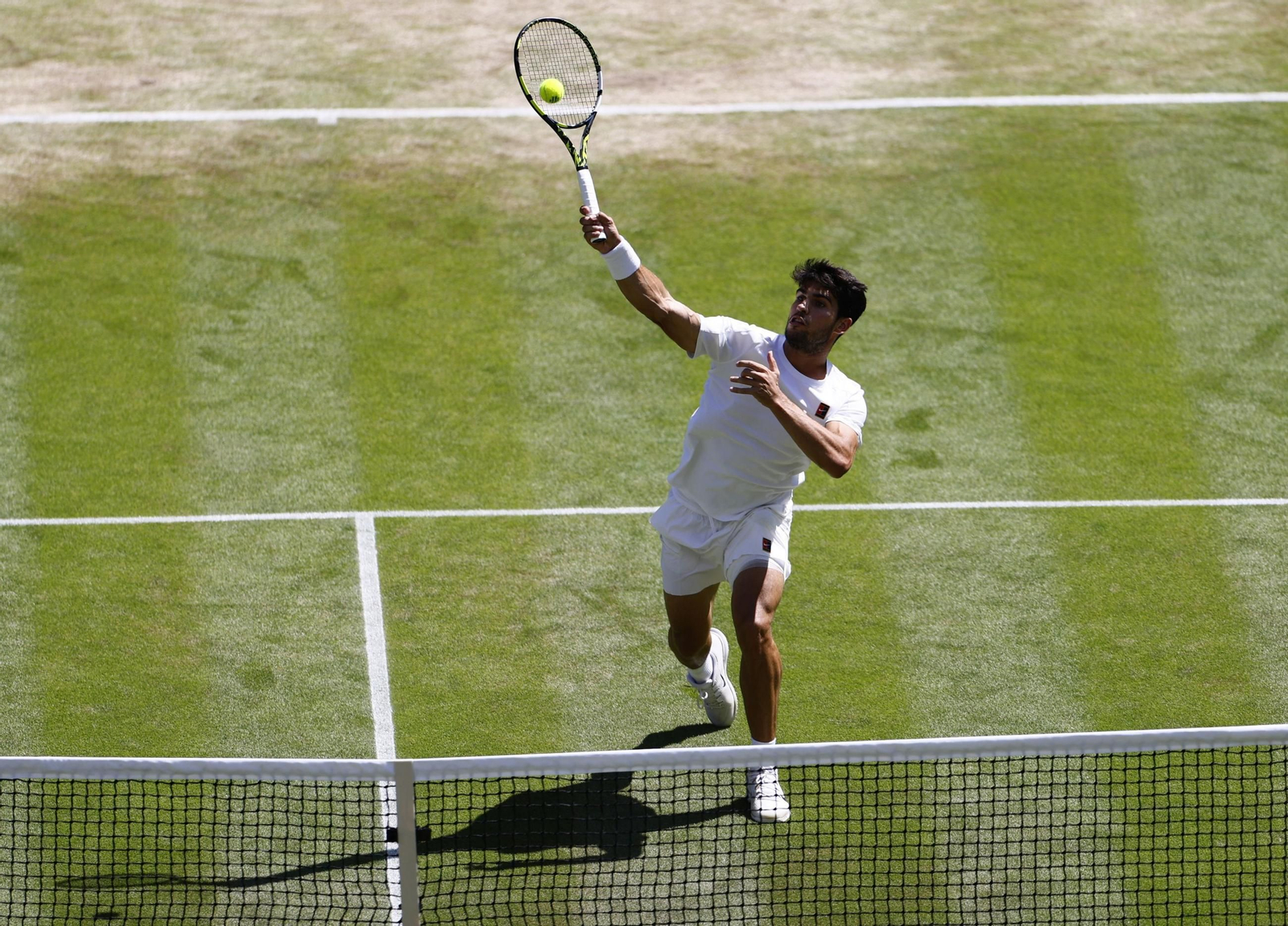 Las fotos del pase de Alcaraz a la final de Wimbledon Las fotos del pase de Alcaraz a la final de Wimbledon