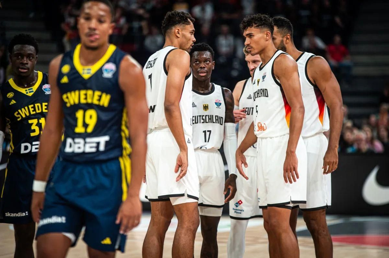 Eurobasket 2025: Pantzar brilla en la derrota de Suecia ante Alemania