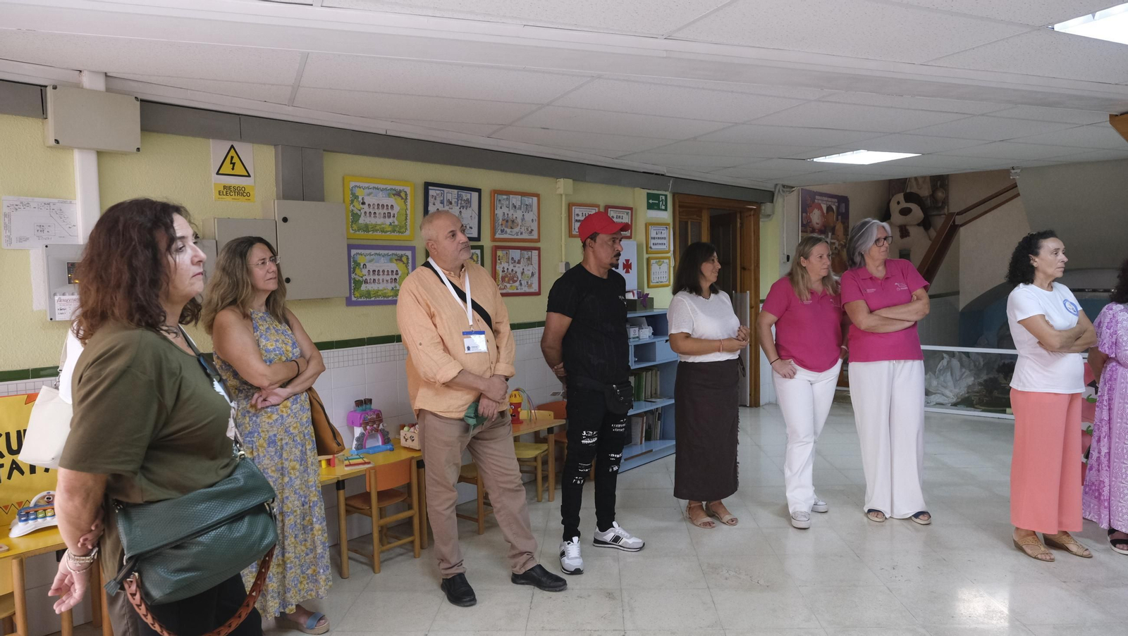 Inauguración del curso escolar infantil en el centro Santo Ángel de la Guarda, en imágenes