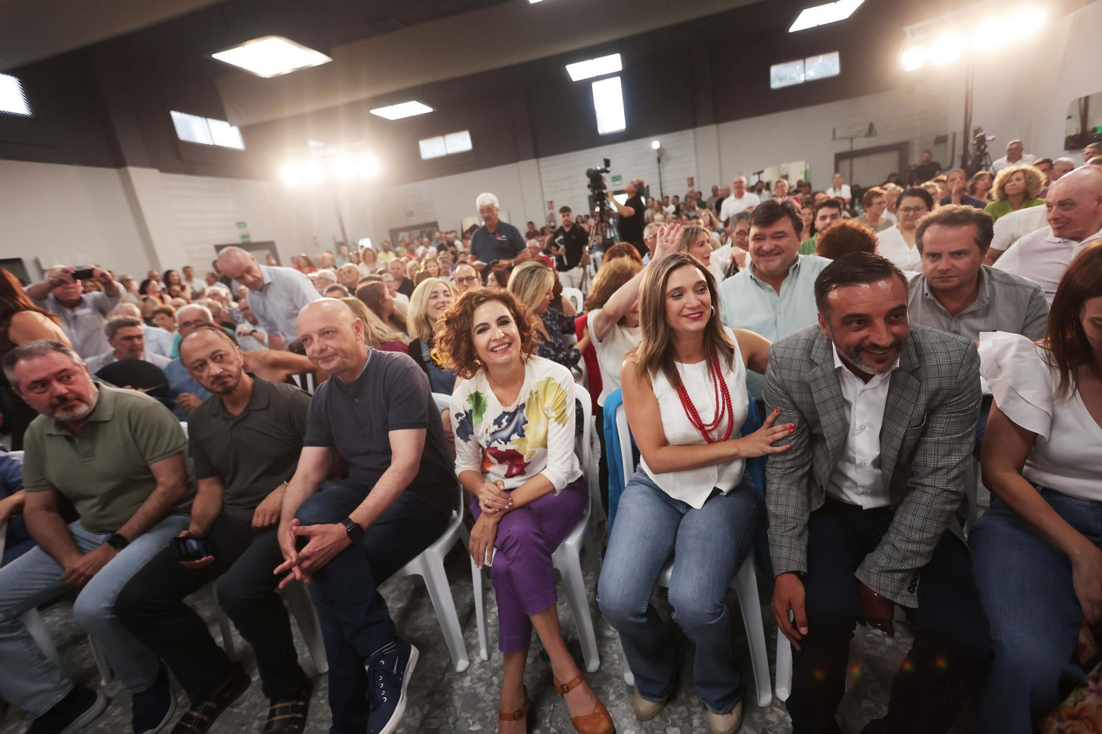 María Jesús Montero presenta en Jerez su candidatura a la Junta de Andalucía
