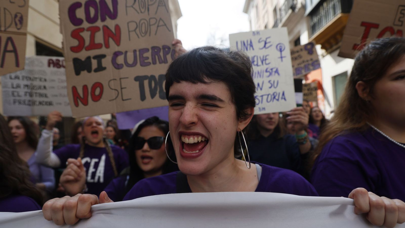 Las imágenes de la Manifestación del 8M en Sevilla