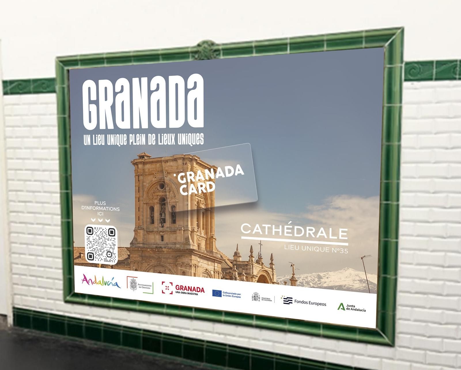 Promoción en el Metro de París.