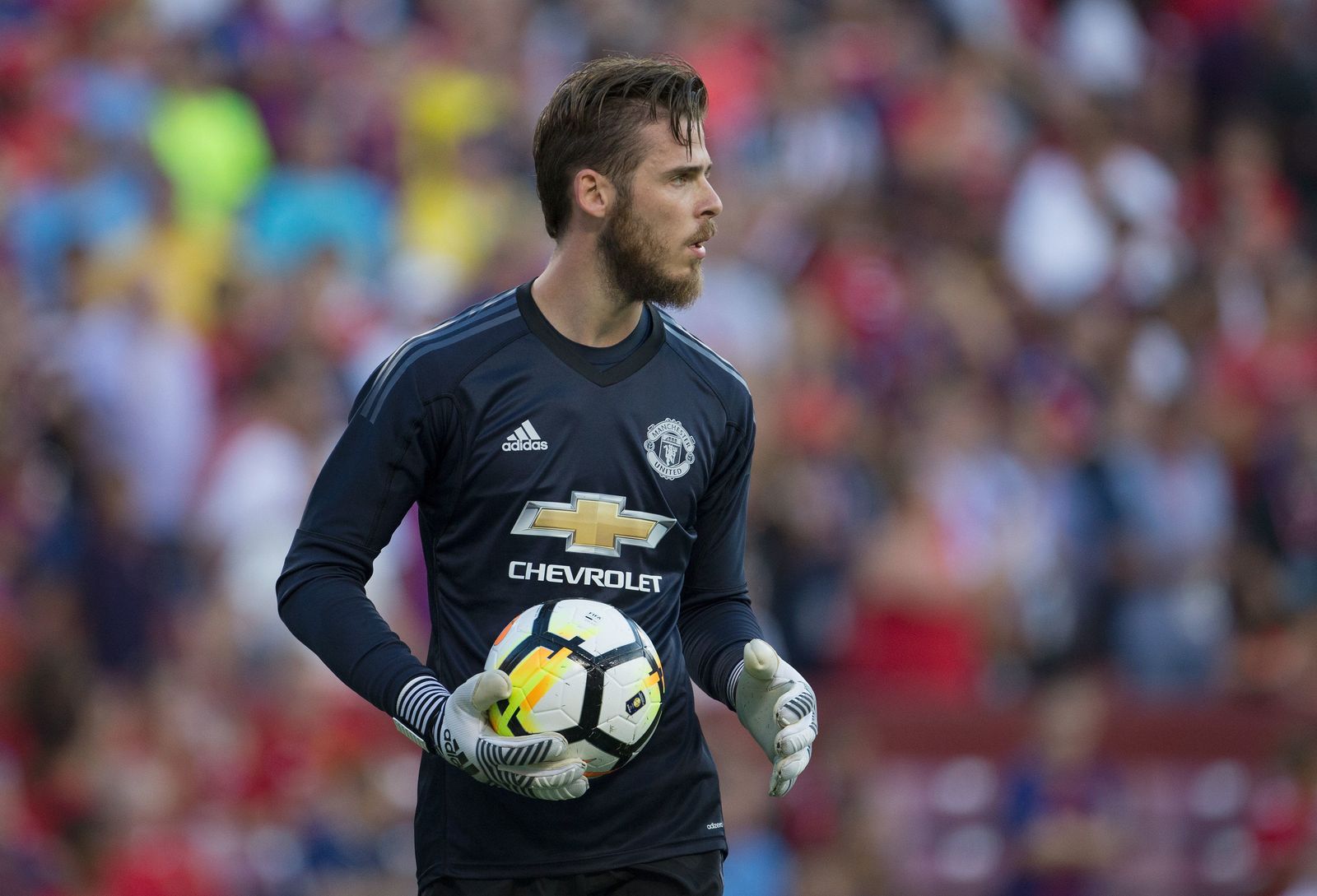 Imágenes del encuentro entre el Barcelona y el Manchester United