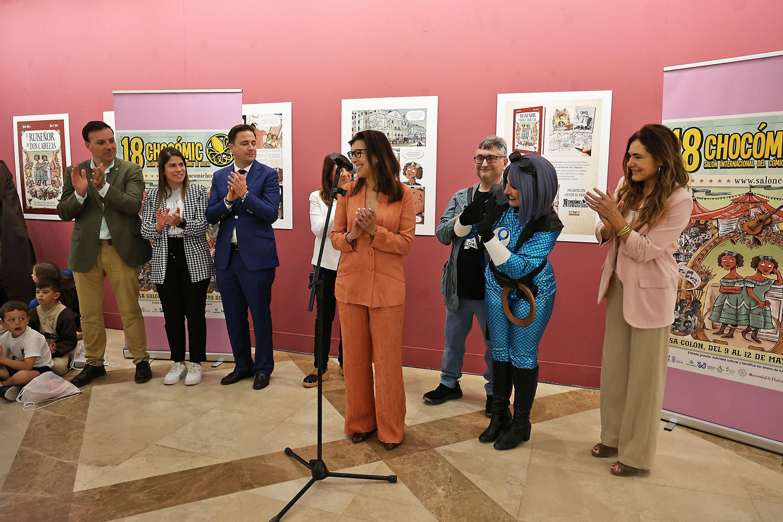Imágenes de la inauguración del Salón Internacional Chocómic