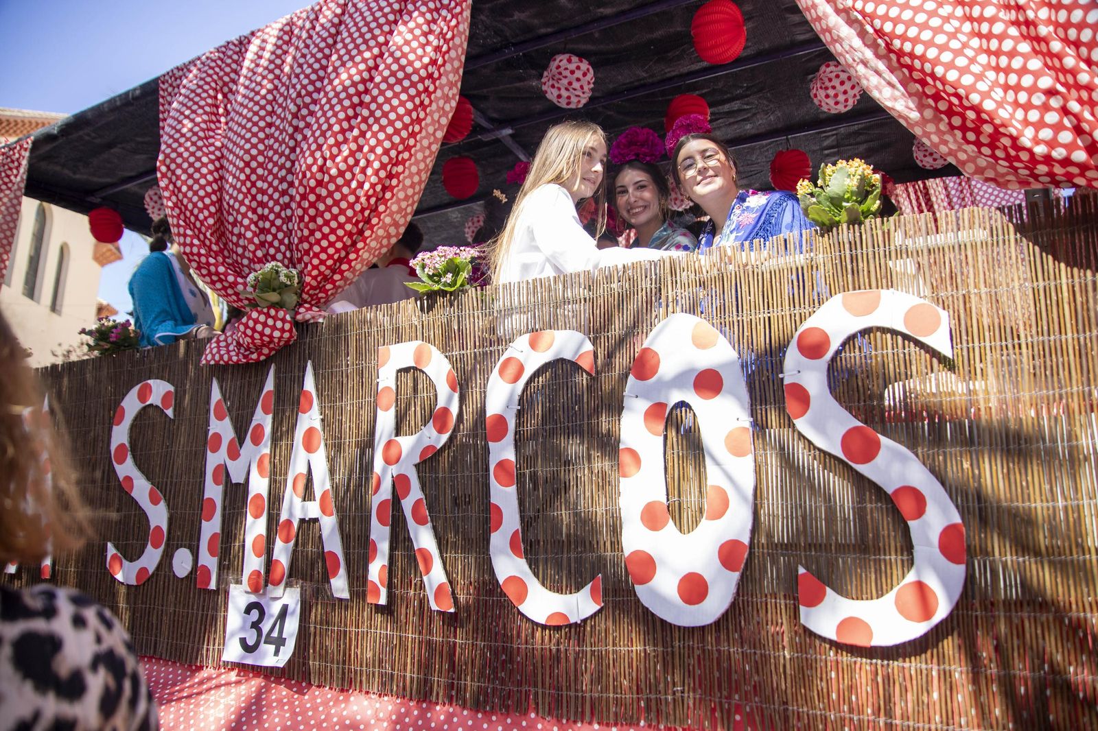 Las imágnes de la misa y procesión en honor a San Marcos en El Ejido