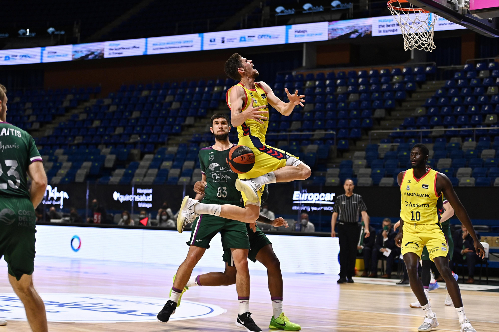 El Unicaja-Morabanc Andorra, en fotos