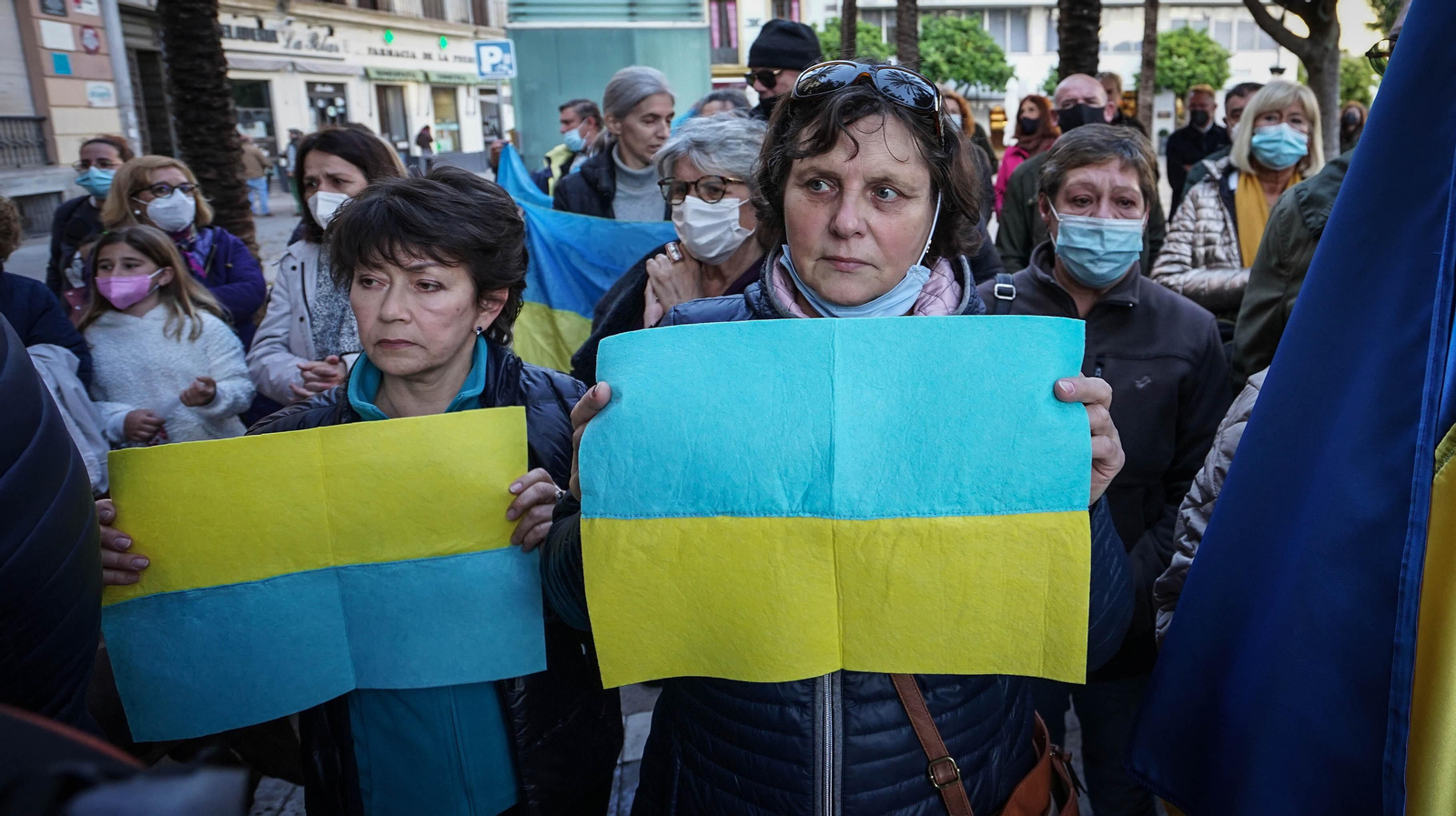 Concentración en Jerez por la paz en Ucrania