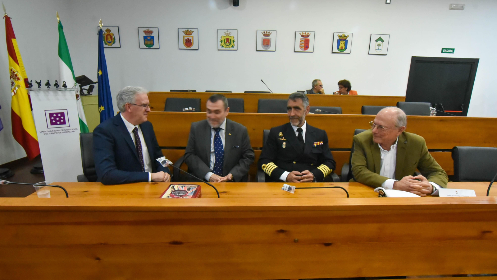 Presentación del libro 'Objetivo Gibraltar' de Alfonso Escuadra