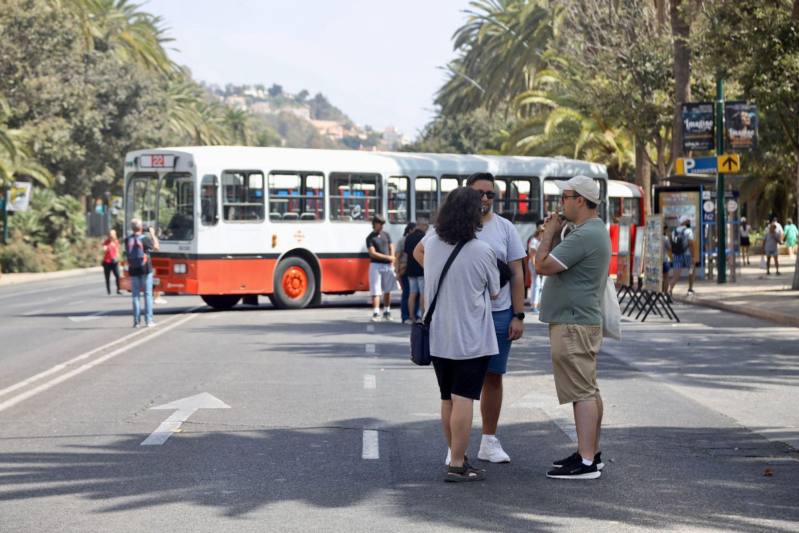 Fotogalería: viaje en el tiempo a la Málaga de los años 80 en el Día sin coche