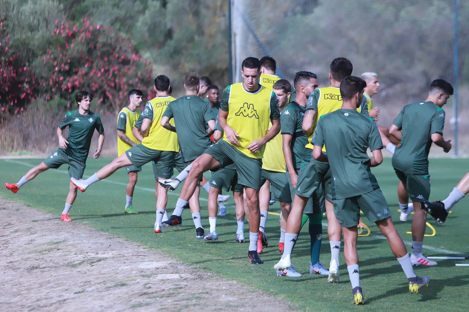 Feddal, durante un entrenamiento en Montecastillo.