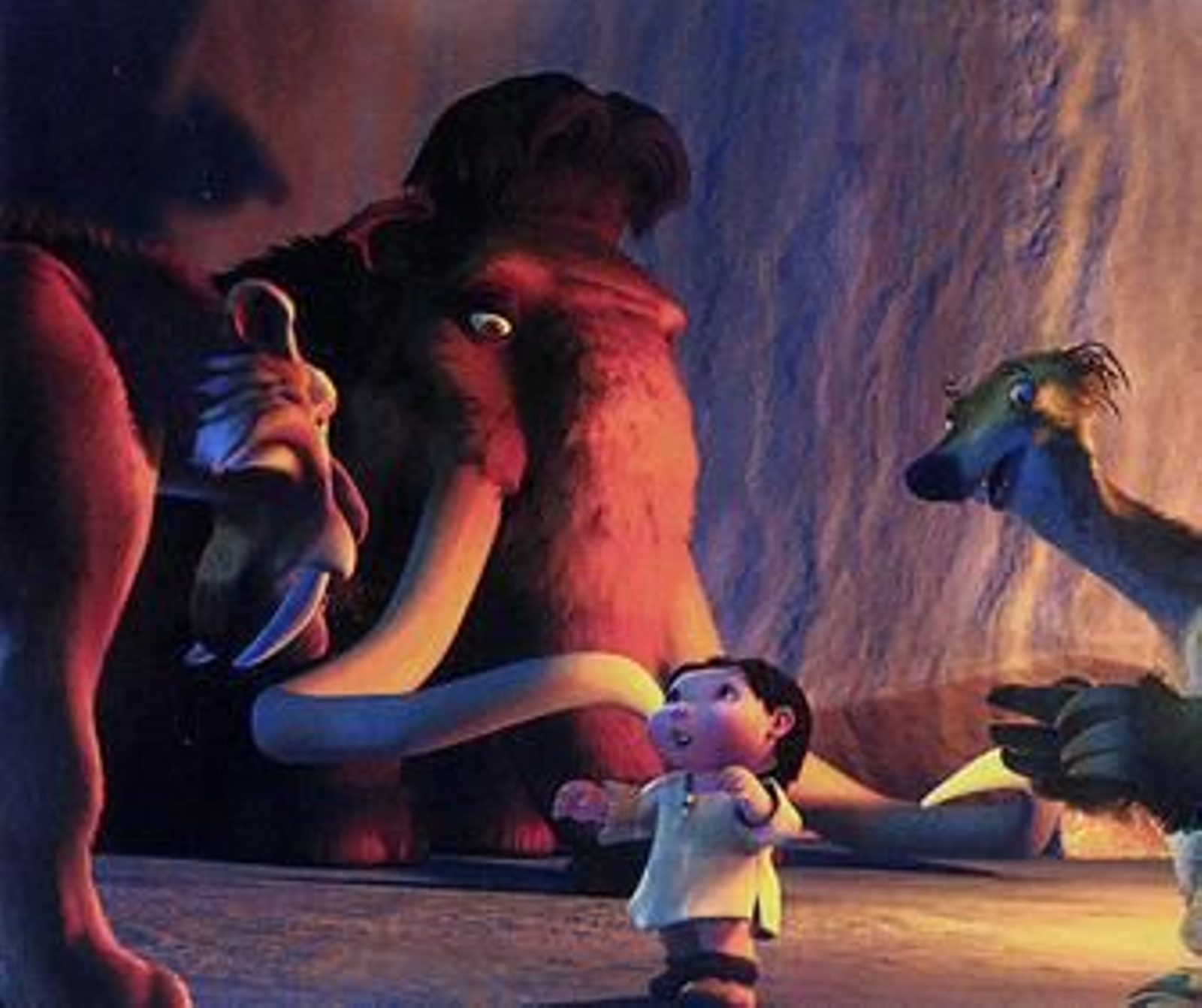 Personajes de la primera entrega de Ice Age.