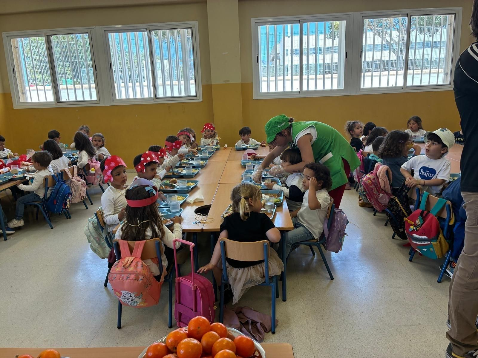 Comedor escolar del CEIP Torremar de Retamar