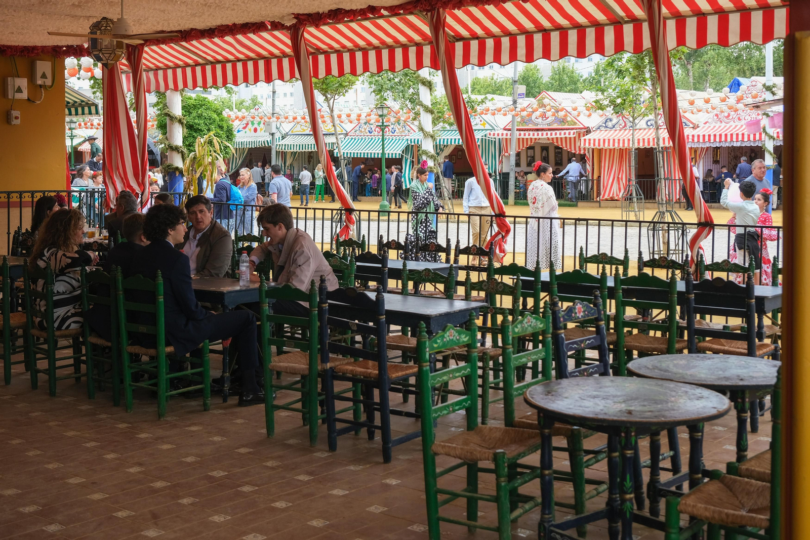 Ambiente un sábado de feria
