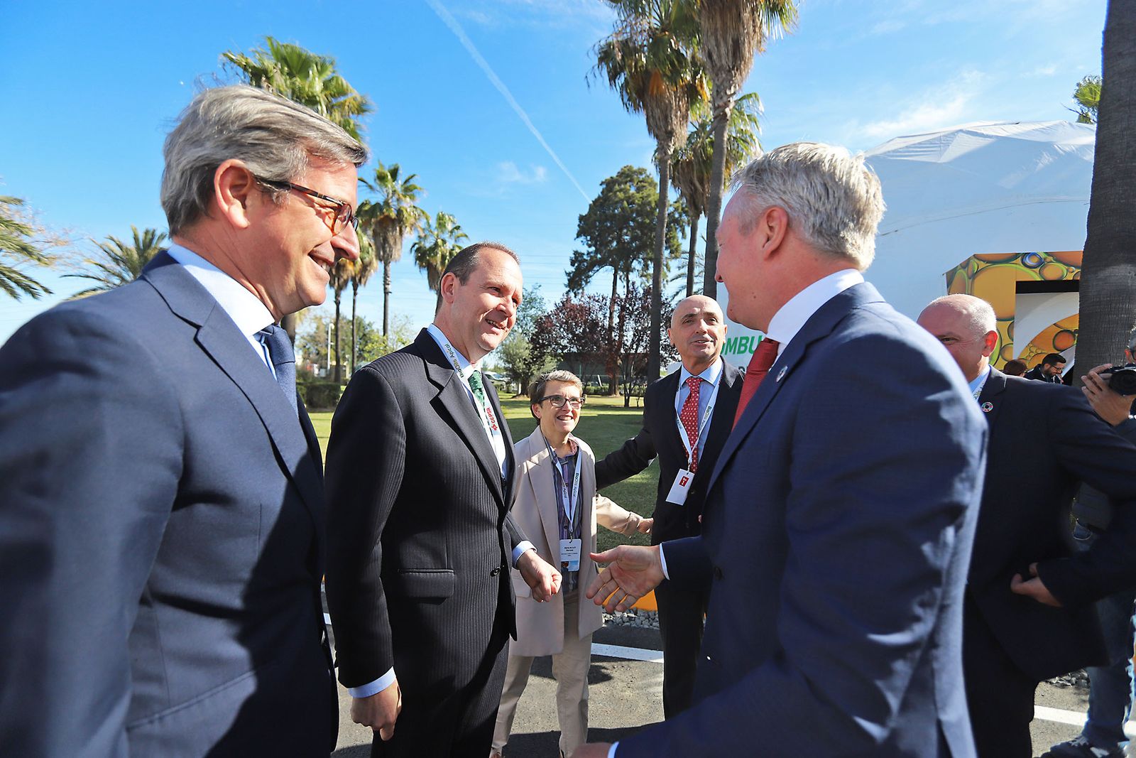 Presentación de la nueva planta de biocombustibles de segunda generación  de Cepsa en Palos de la Frontera (Huelva)