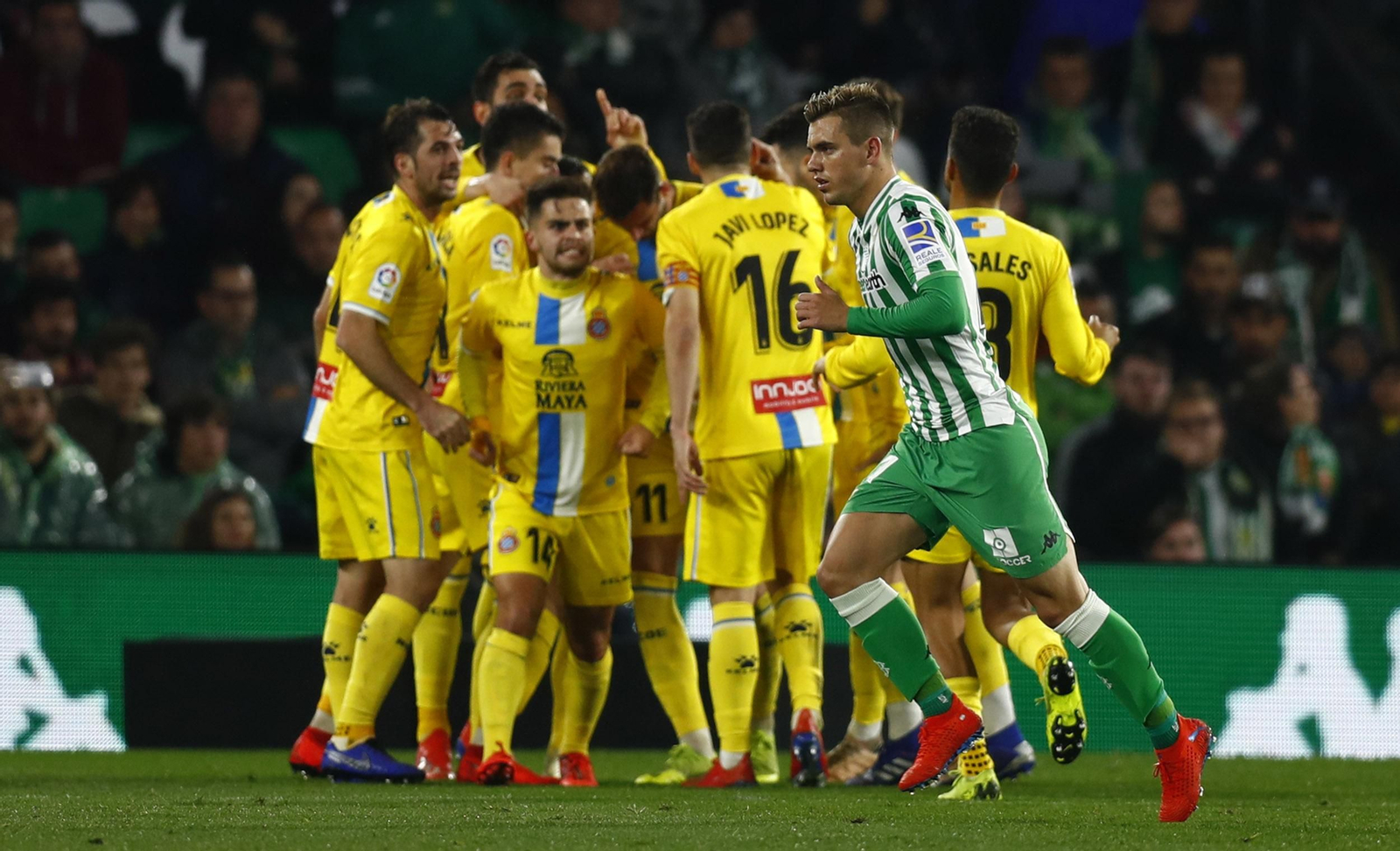 El Betis-Espanyol de la Copa del Rey, en imágenes