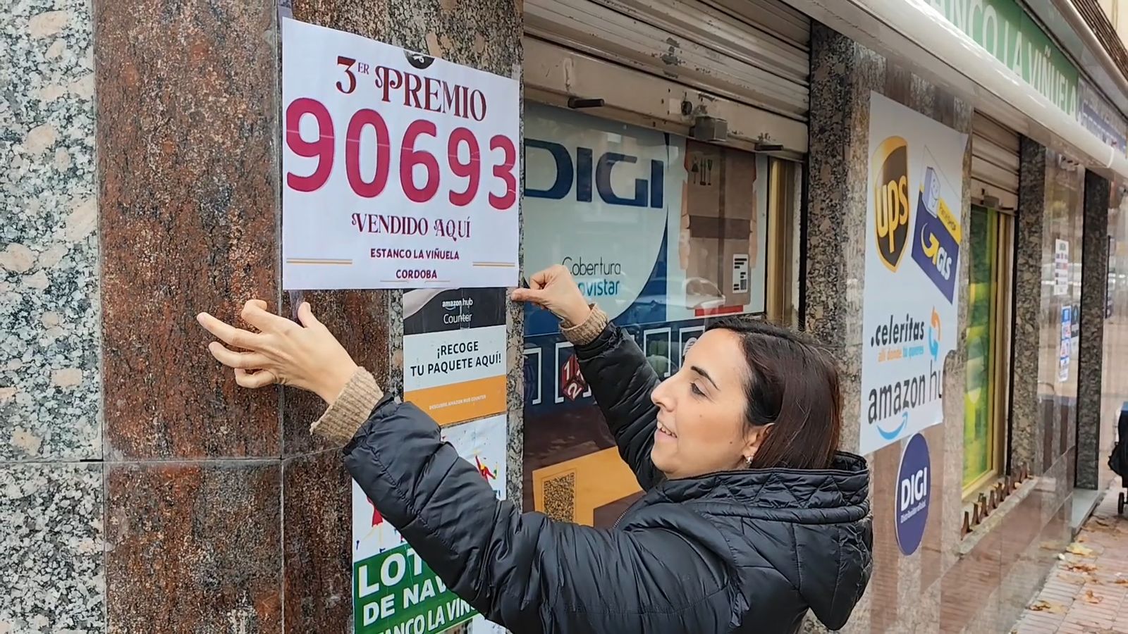 El resumen de una jornada de Lotería de Navidad en Córdoba