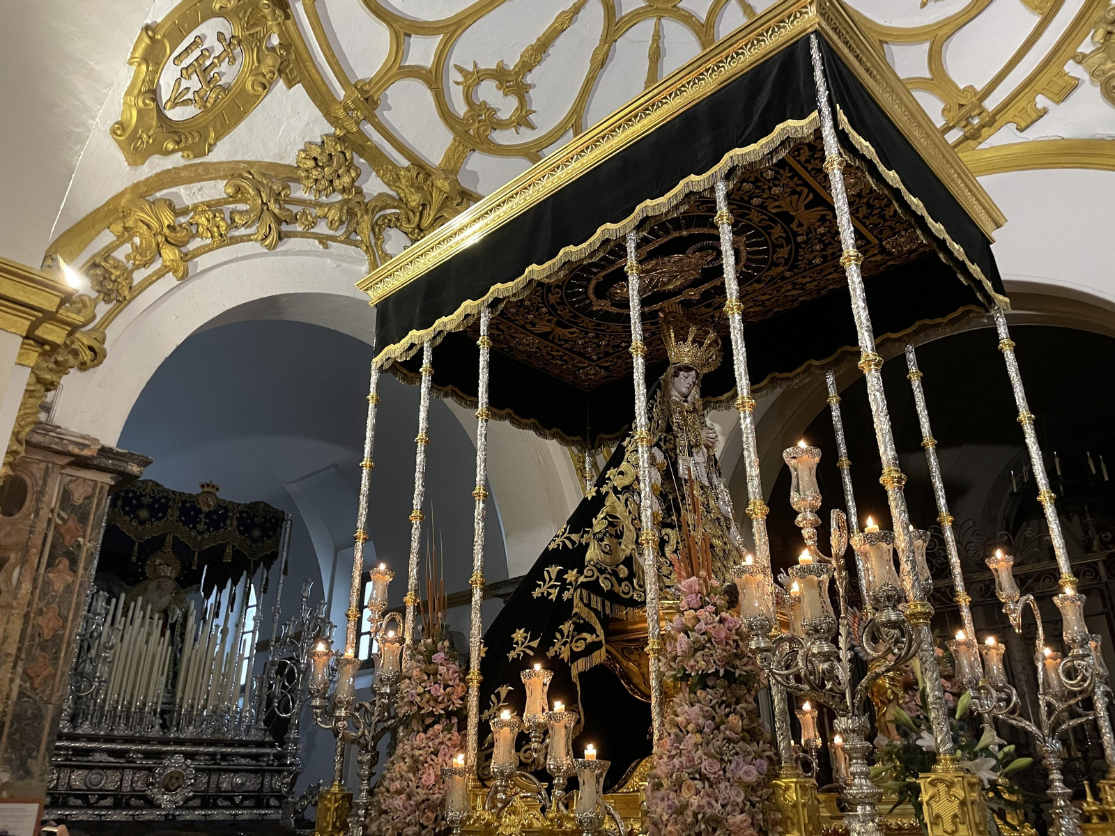 Dolores del Puente en el Lunes Santo de Málaga, en fotos